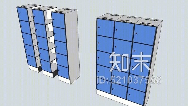 储藏柜5SU模型下载【ID:521037556】