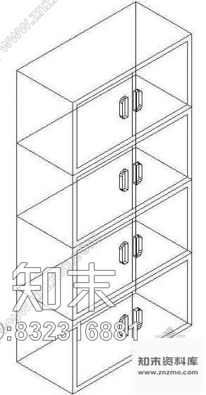 图块/节点办公家具CAD模型17施工图下载【ID:832316881】