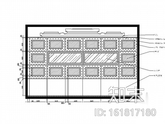 [重庆]某商务KTV包房D施工图cad施工图下载【ID:161817180】