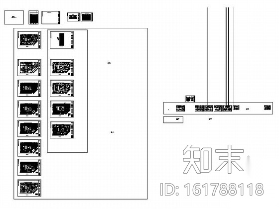 [上海]某集团豪华办公室室内设计装修CAD施工图施工图下载【ID:161788118】