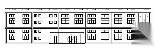 学校食堂建筑施工图cad施工图下载【ID:151655100】