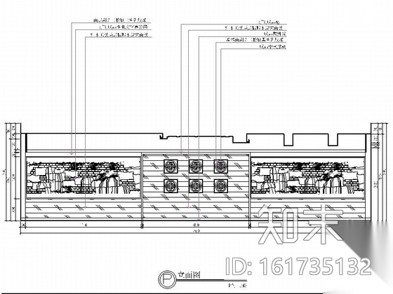 中式风格鱼馆装修工程CAD施工图（含效果图）cad施工图下载【ID:161735132】