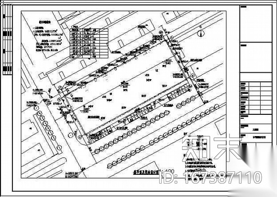 深圳福永某建筑施工图4cad施工图下载【ID:167387110】