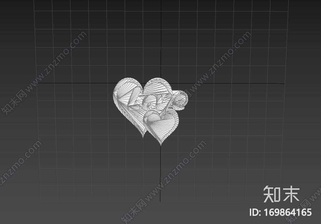 爱心字母-love3d打印模型下载【ID:169864165】