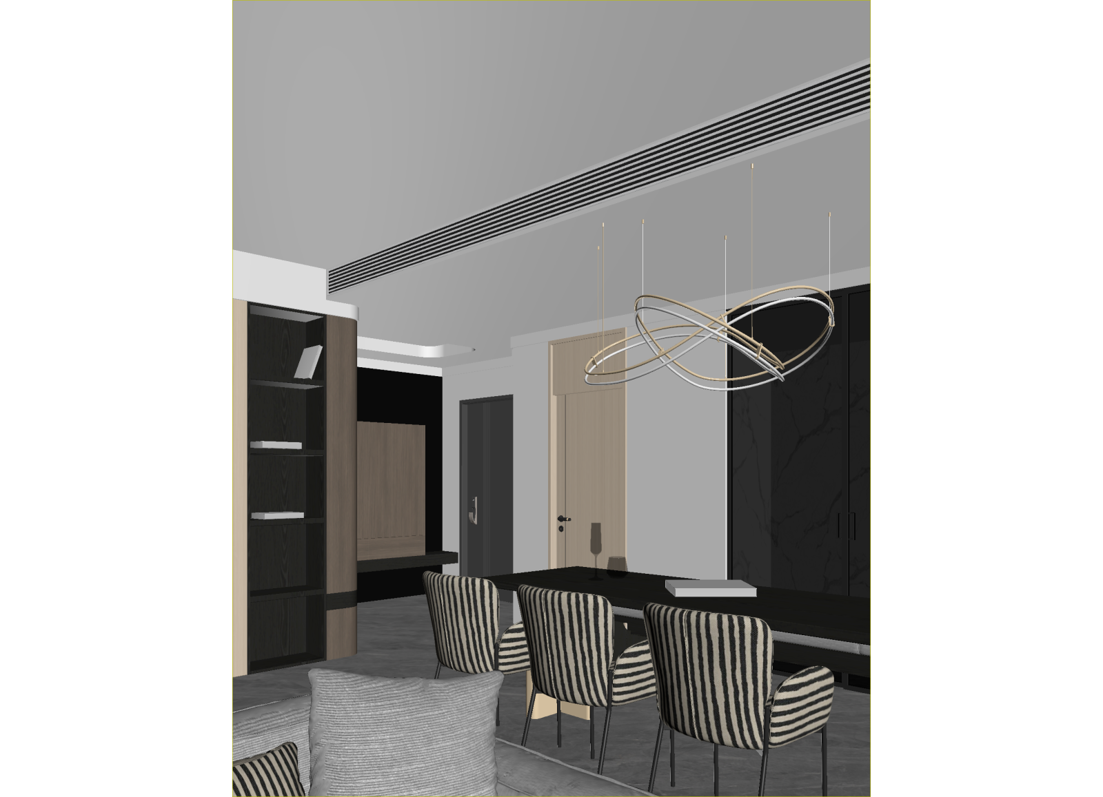 现代会议室3D模型下载【ID:1214992035】