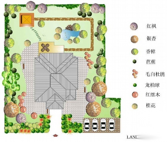 [江西]某农庄景观规划设计方案cad施工图下载【ID:161063176】