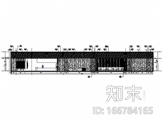 [广东]高档商务酒店全日制餐厅装修施工图（含效果）cad施工图下载【ID:166784165】