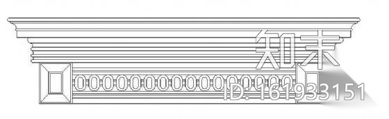 花饰浮雕施工图下载【ID:161933151】
