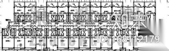 某商务综合楼建筑设计方案cad施工图下载【ID:168112179】