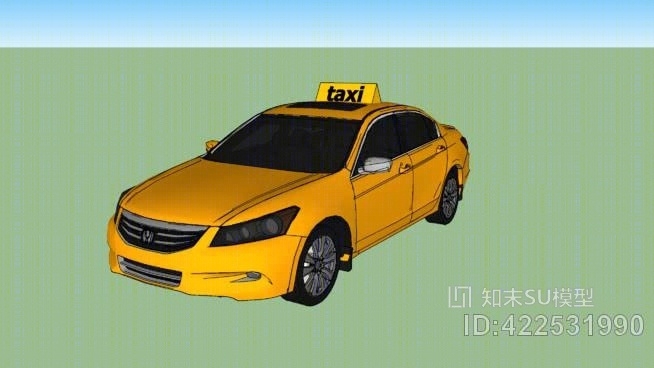 2011年本田雅阁车SU模型下载【ID:422531990】