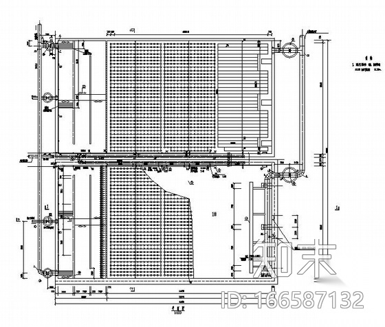 广东省某城市污水处理厂（日处理量3万吨）图纸全集施工图下载【ID:166587132】