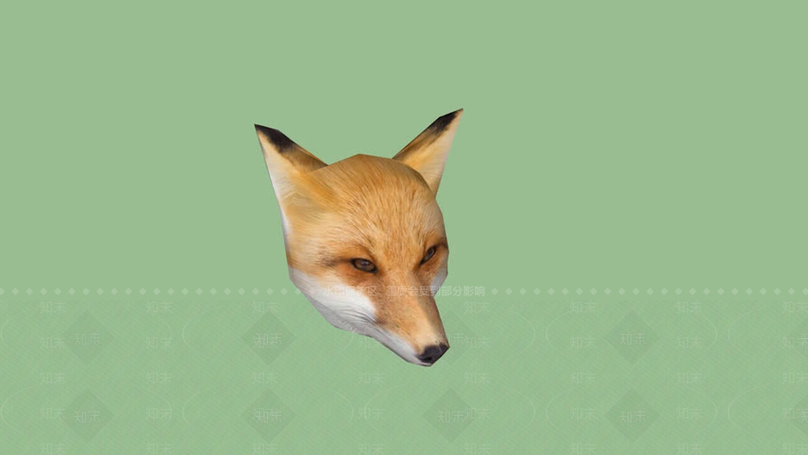 红狐头SU模型下载【ID:1162348697】