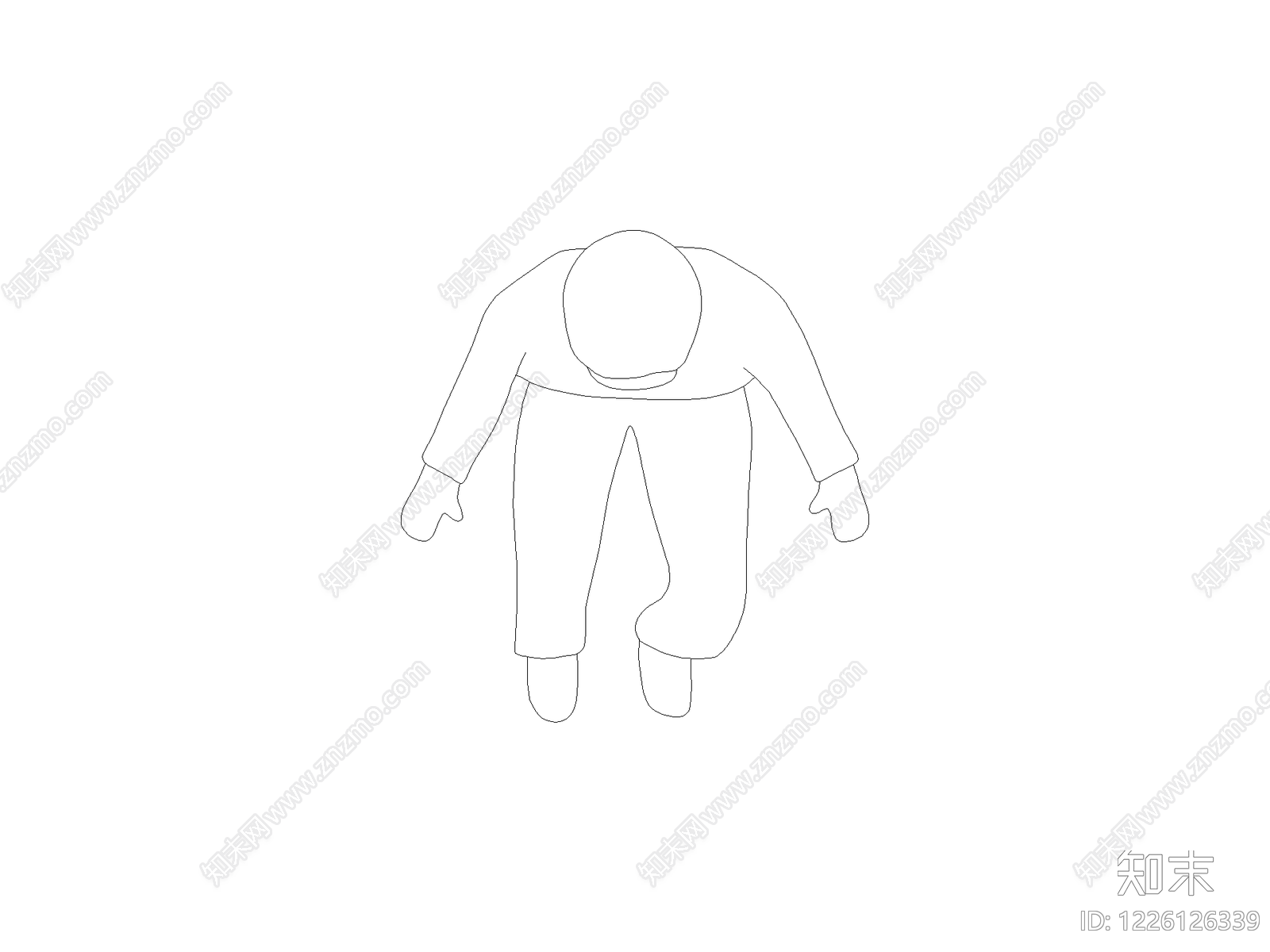 人物CAD图纸