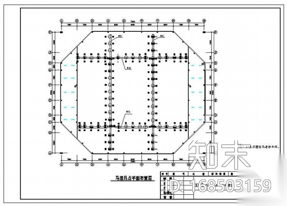 某会展中心检修马道结构图cad施工图下载【ID:168503159】