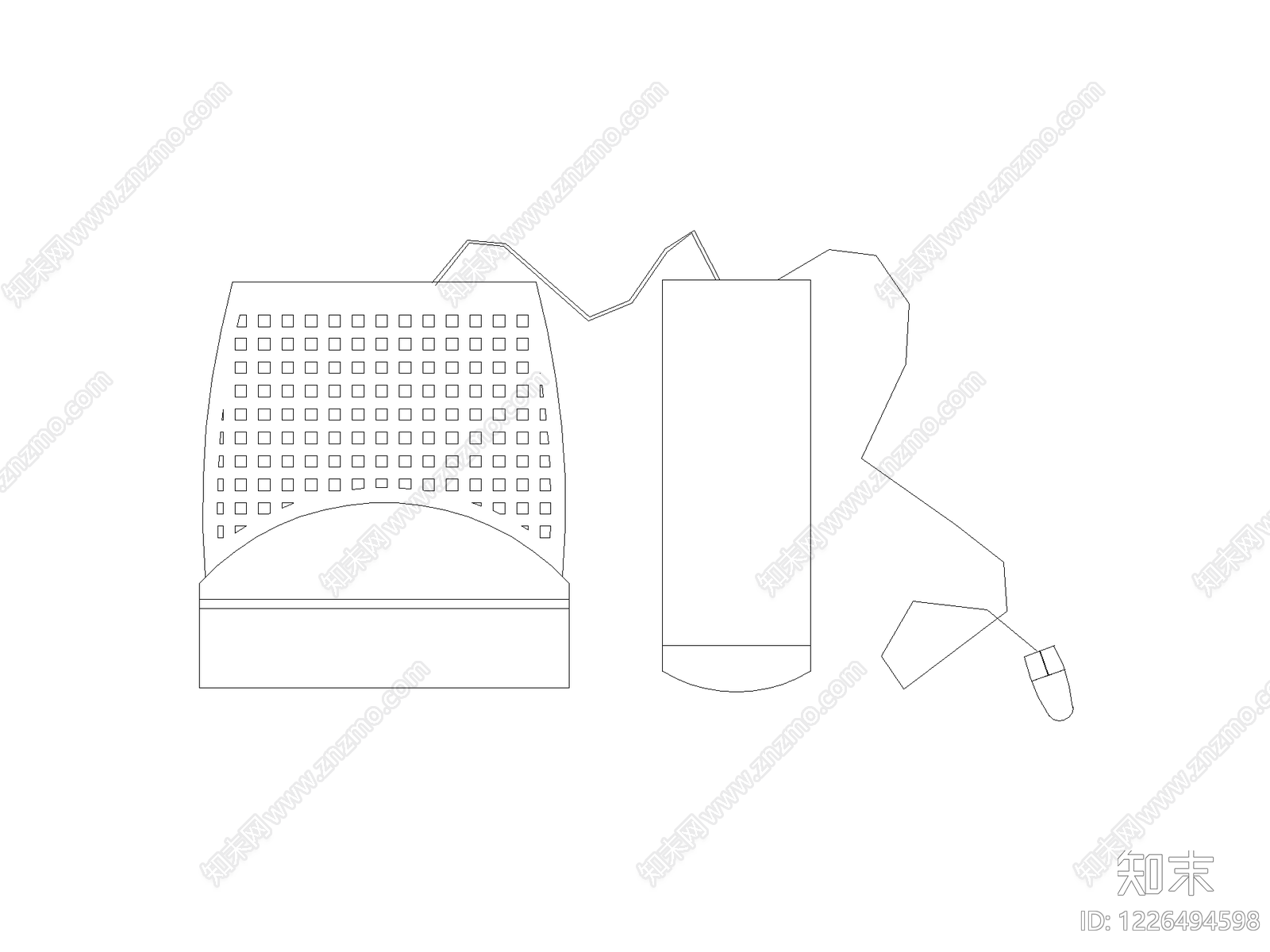 桌子CAD图纸