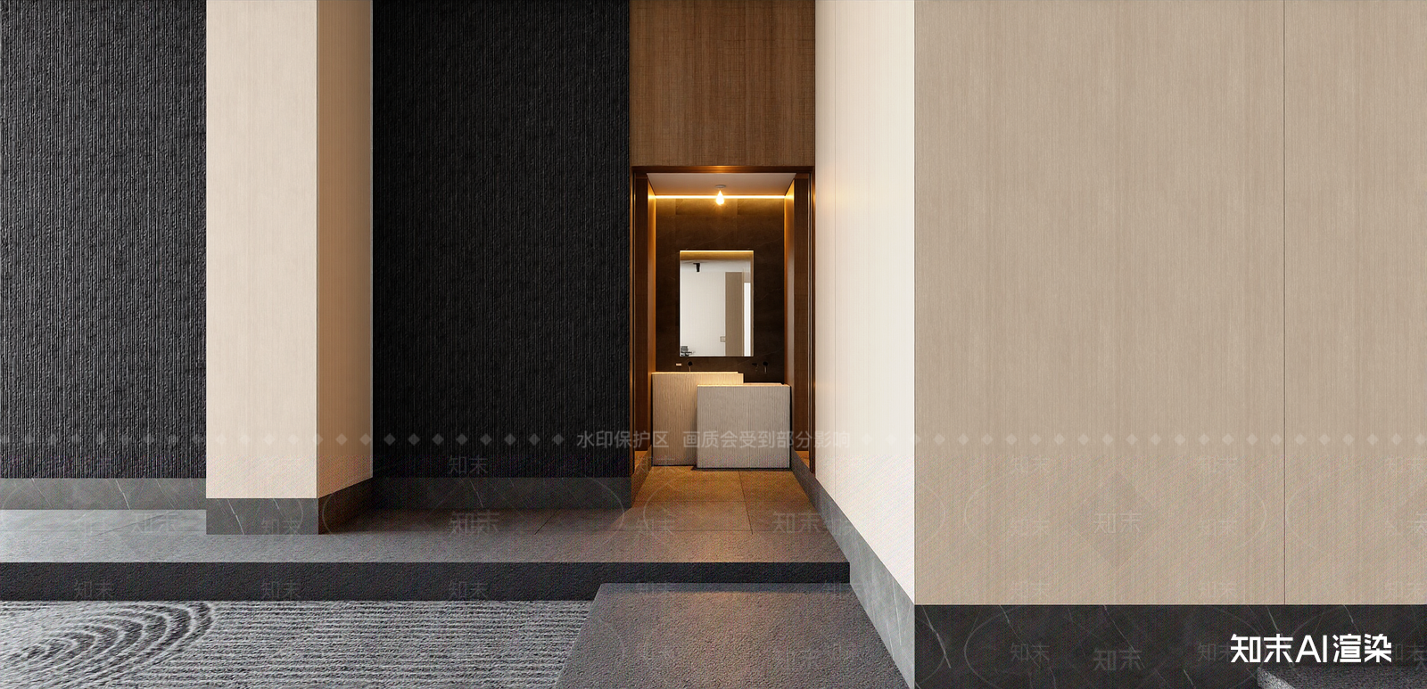 新中式酒店餐厅SU模型下载【ID:1216050808】