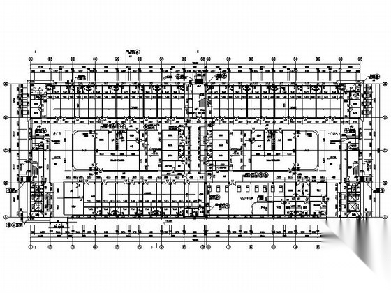 [东莞]某人民医院三层住院楼建筑施工图（5号楼）cad施工图下载【ID:166064176】