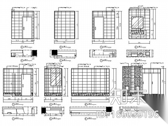 [河北]皮革综合性产品企业公司高档办公楼装修施工图（含...施工图下载【ID:166039196】