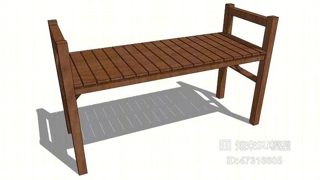 浴室椅SU模型下载【ID:47316605】