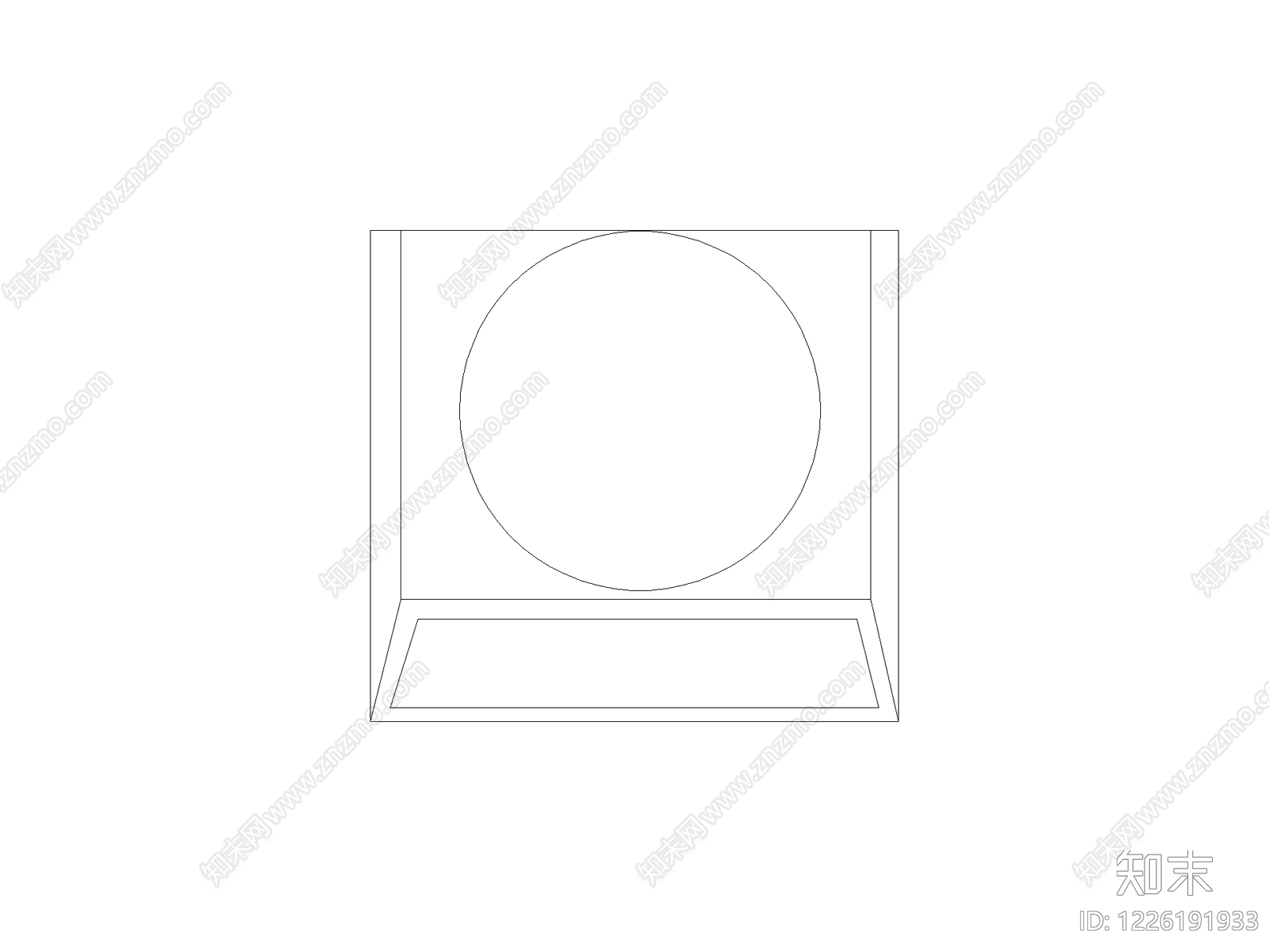 门cad施工图下载【ID:1226191933】