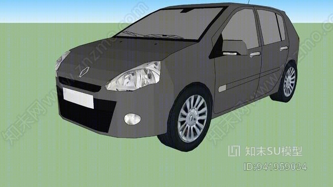 面包车SU模型下载【ID:941959034】