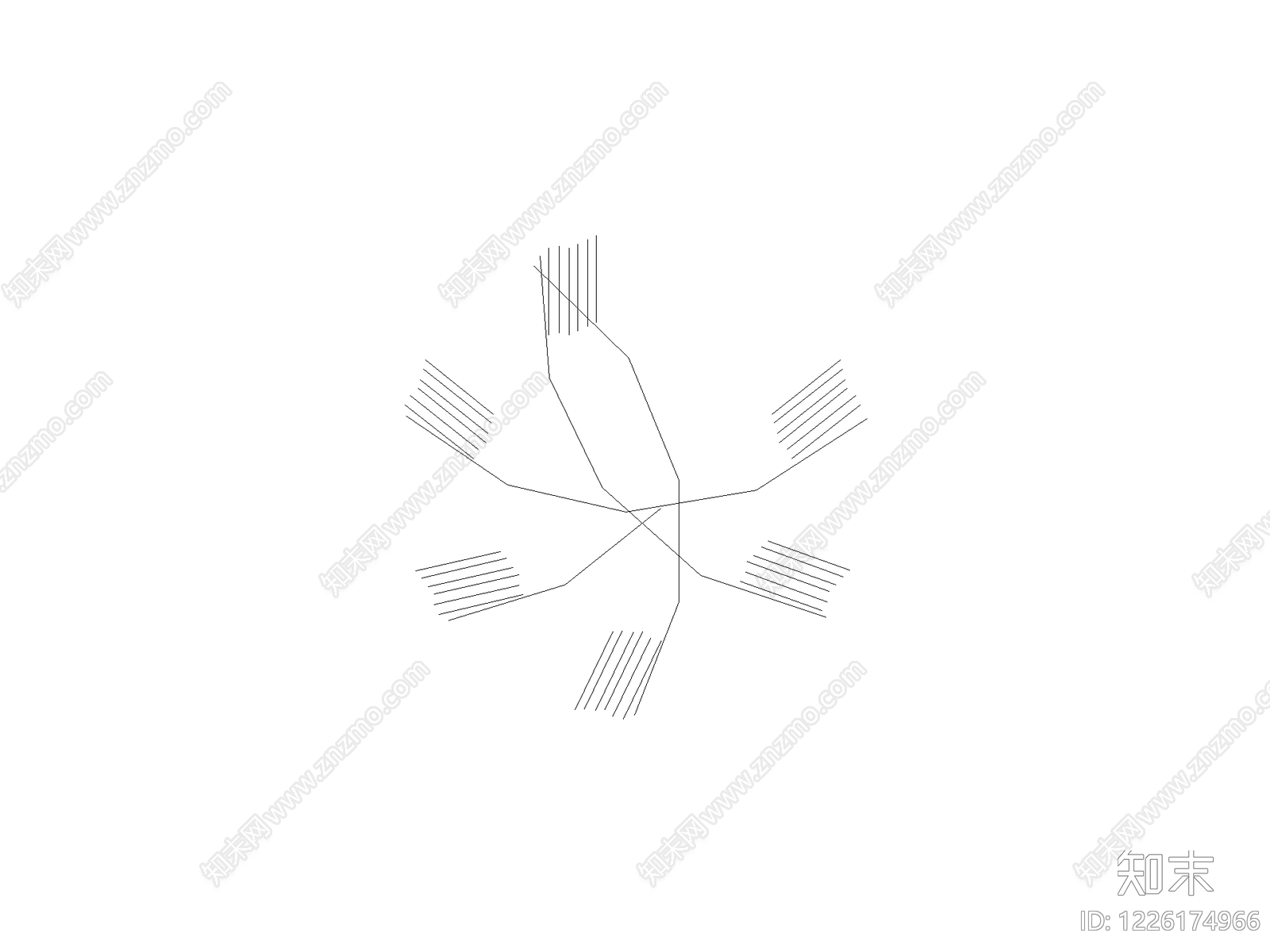 乔木种植CAD图纸