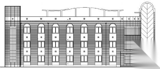 [邯郸]某三层幼儿园建筑扩初图cad施工图下载【ID:166317134】