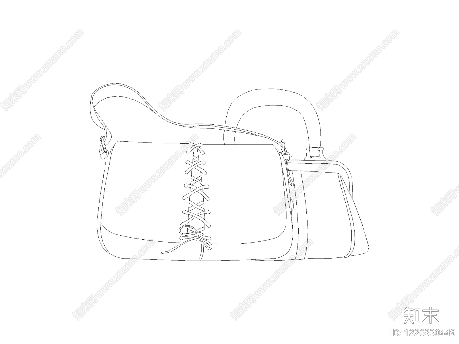 服装鞋帽CAD图纸