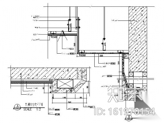 [哈尔滨]五星级豪华商务型酒店施工图（含实景）cad施工图下载【ID:161970154】