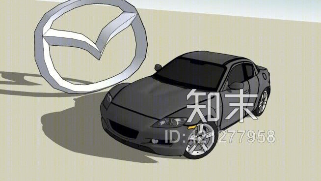 2006马自达RX8（清洁）SU模型下载【ID:421277958】