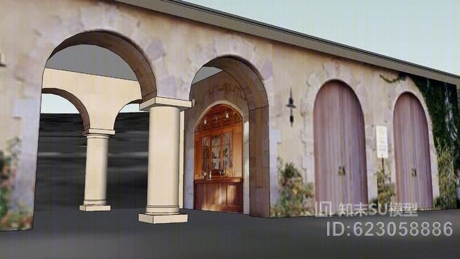 贝灵哲庄园SU模型下载【ID:623058886】