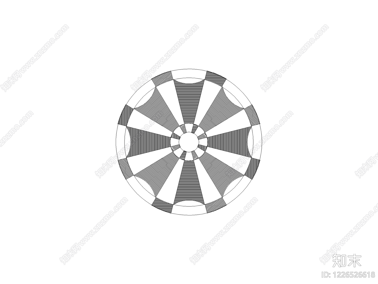 卫浴图块cad施工图下载【ID:1226526618】