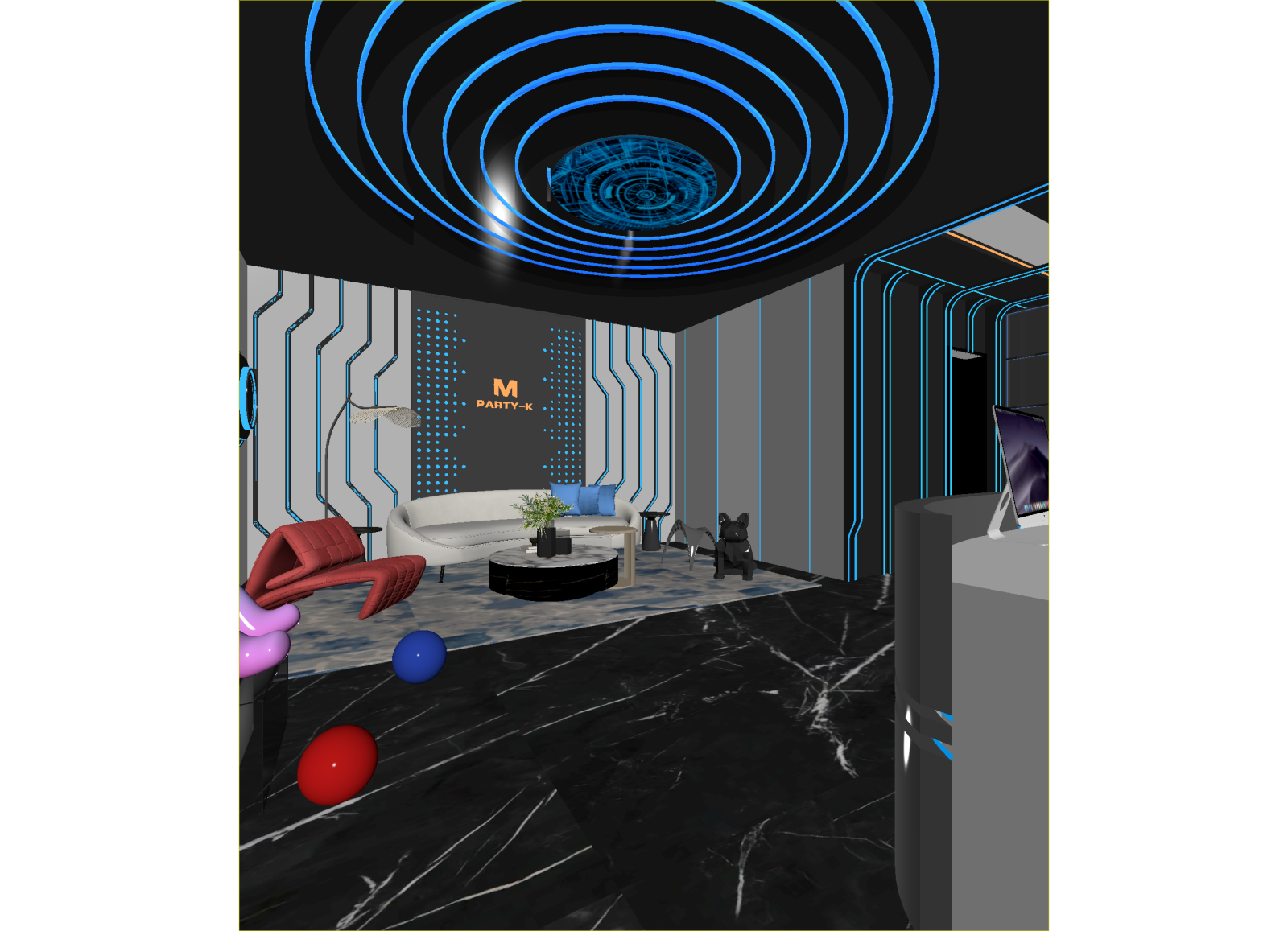 现代KTV3D模型下载【ID:1214557131】