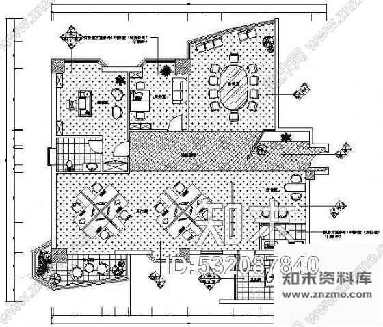 施工图某广告公司装修图cad施工图下载【ID:532087840】