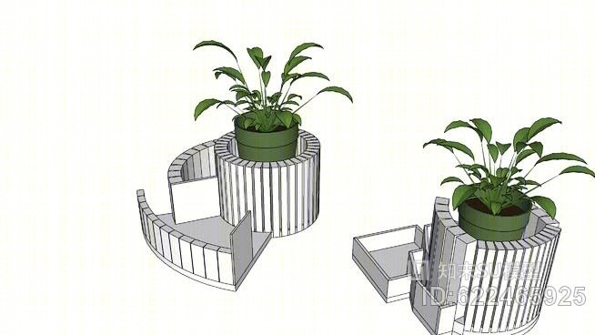 种植/工程师SU模型下载【ID:622465925】