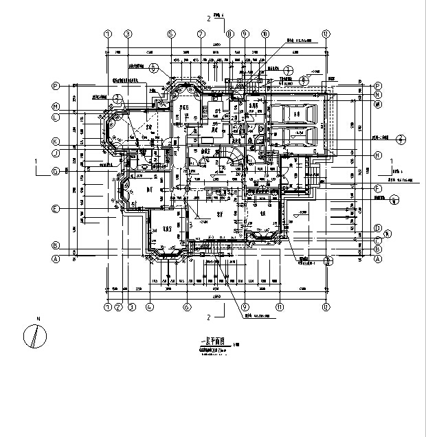 [合集]3套华东院设计住宅建筑施工图cad施工图下载【ID:149540100】