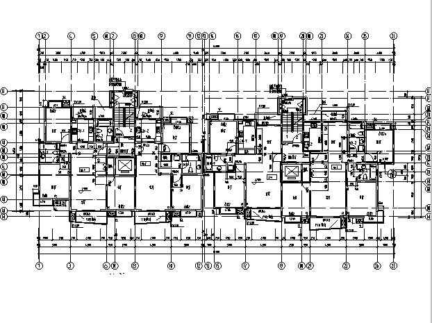 [合集]3套华东院设计住宅建筑施工图cad施工图下载【ID:149540100】