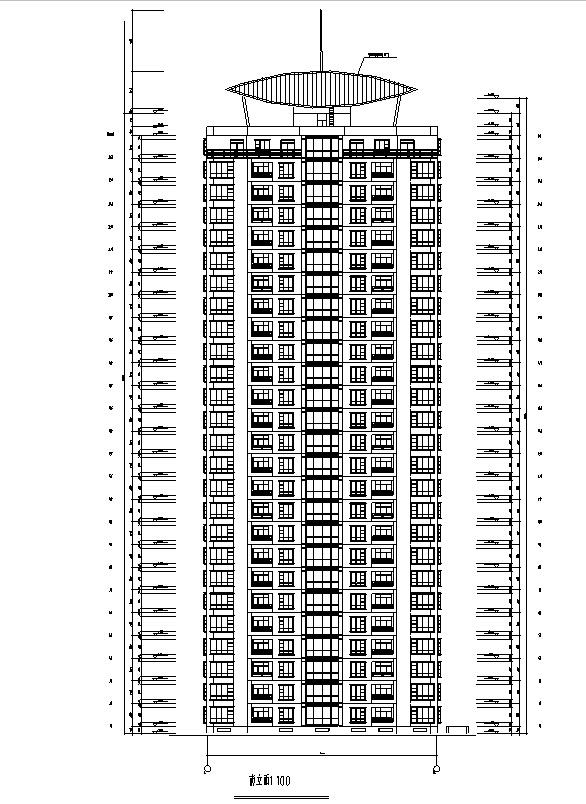 [合集]3套华东院设计住宅建筑施工图cad施工图下载【ID:149540100】