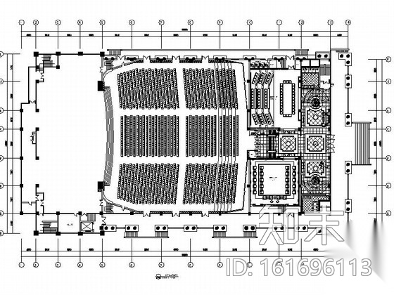 [江阴]国内著名男装企业集团欧式国际会议展览中心施工图cad施工图下载【ID:161696113】