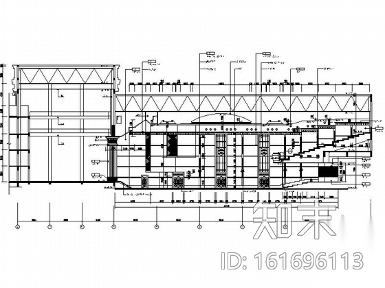 [江阴]国内著名男装企业集团欧式国际会议展览中心施工图cad施工图下载【ID:161696113】