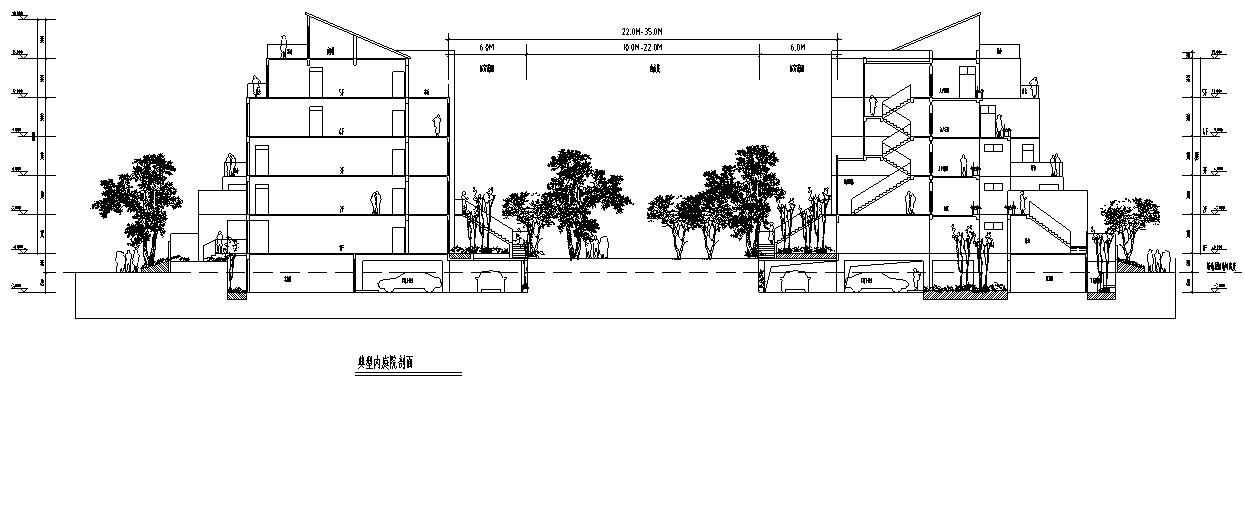 [浙江]小高层及花园式洋房建筑施工图（含商业）施工图下载【ID:167916108】