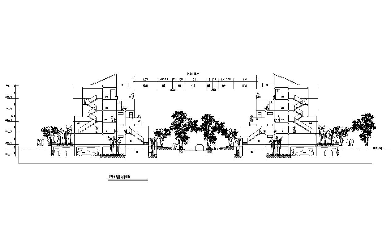 [浙江]小高层及花园式洋房建筑施工图（含商业）施工图下载【ID:167916108】