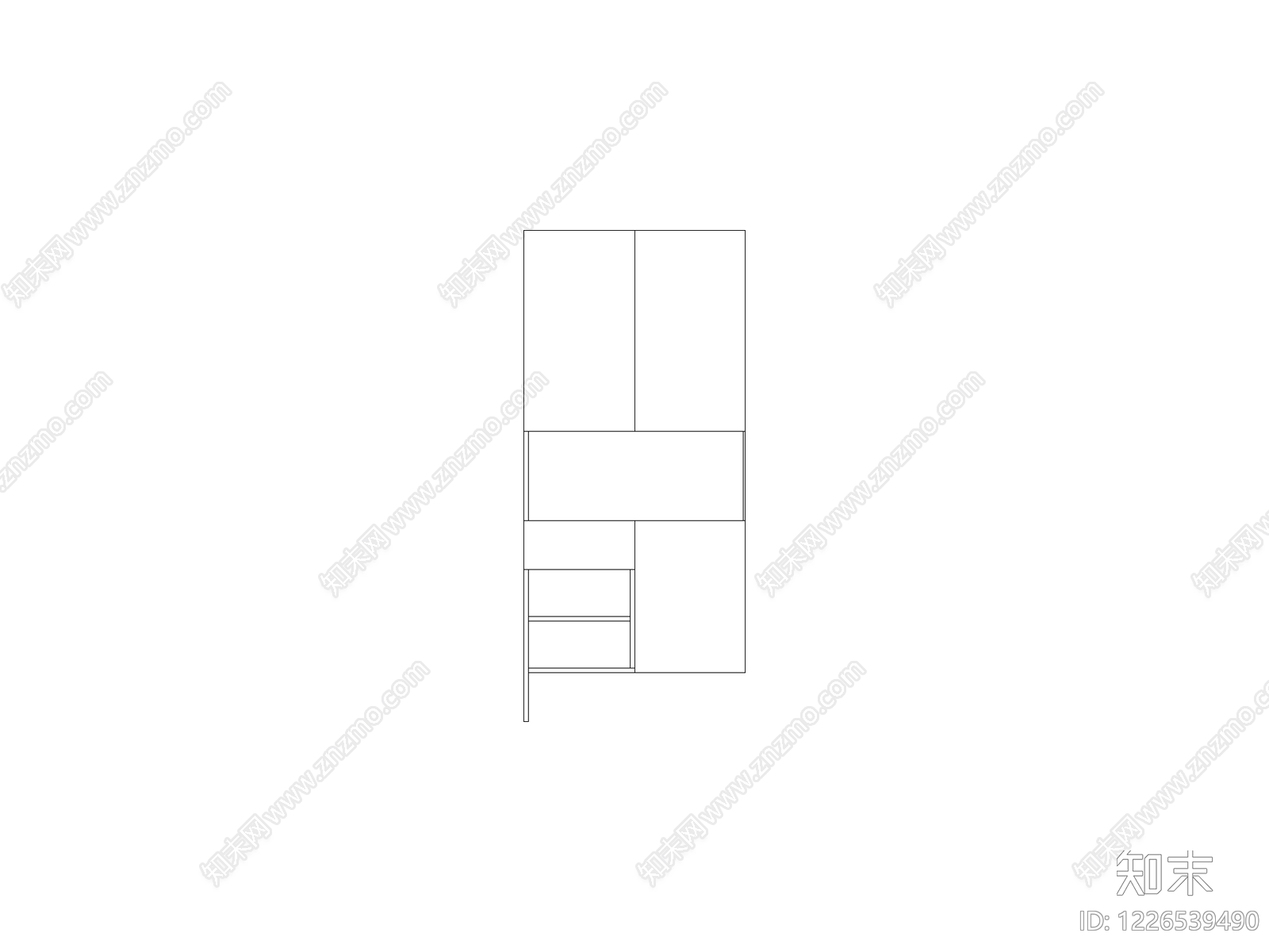 柜子CAD图纸