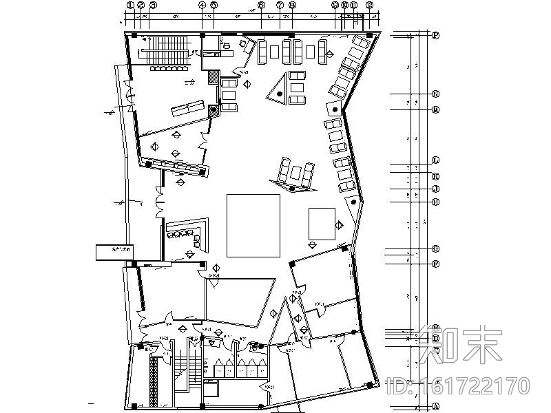 某售楼处装饰工程设计施工图施工图下载【ID:161722170】