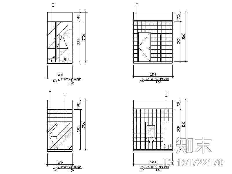 某售楼处装饰工程设计施工图施工图下载【ID:161722170】