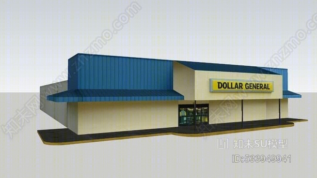 Cove购物中心的DollarSU模型下载【ID:533949941】