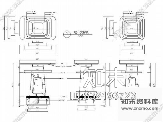 图块/节点广东某时尚前卫酒吧吧台详图cad施工图下载【ID:832193723】