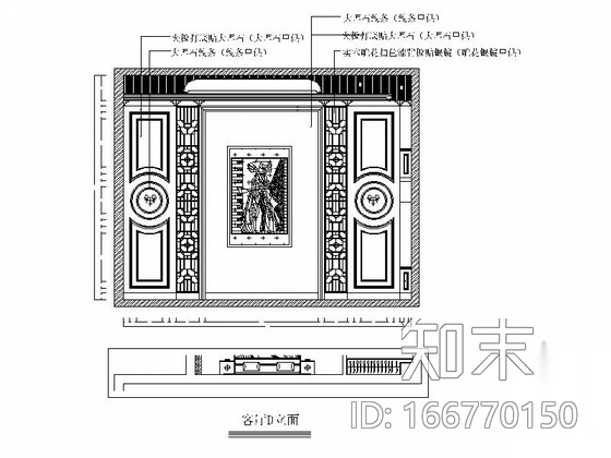 豪华170万装修的三层欧式乡村风格别墅室内设计施工图（...cad施工图下载【ID:166770150】