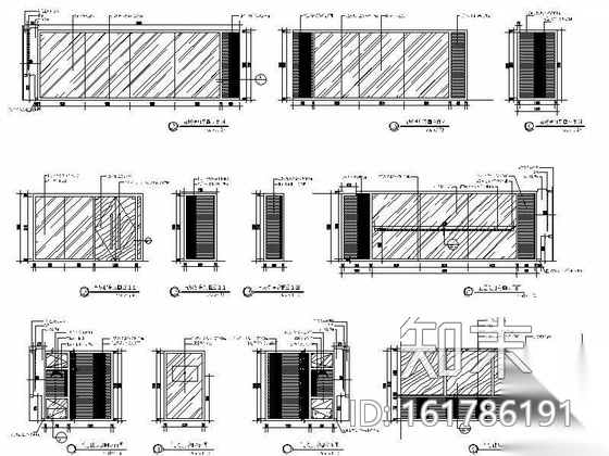 小型健身房室内设计图cad施工图下载【ID:161786191】