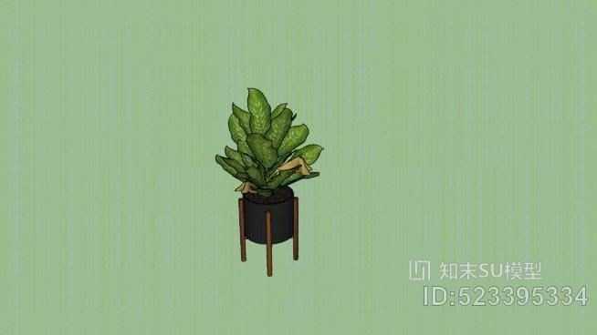实木小木筒SU模型下载【ID:523395334】